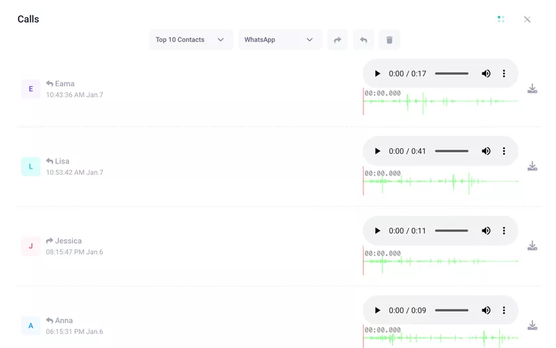 Sprach-/Videoanrufe auf WhatsApp aufzeichnen
